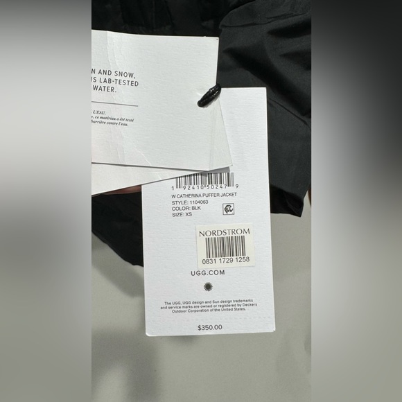 UGG Catherina Puffer Jacket Xs - Picture 7 of 7